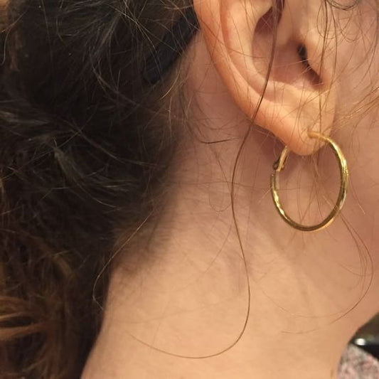 Classic Gold Hoop
