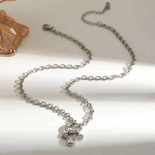 Silver Star Necklace